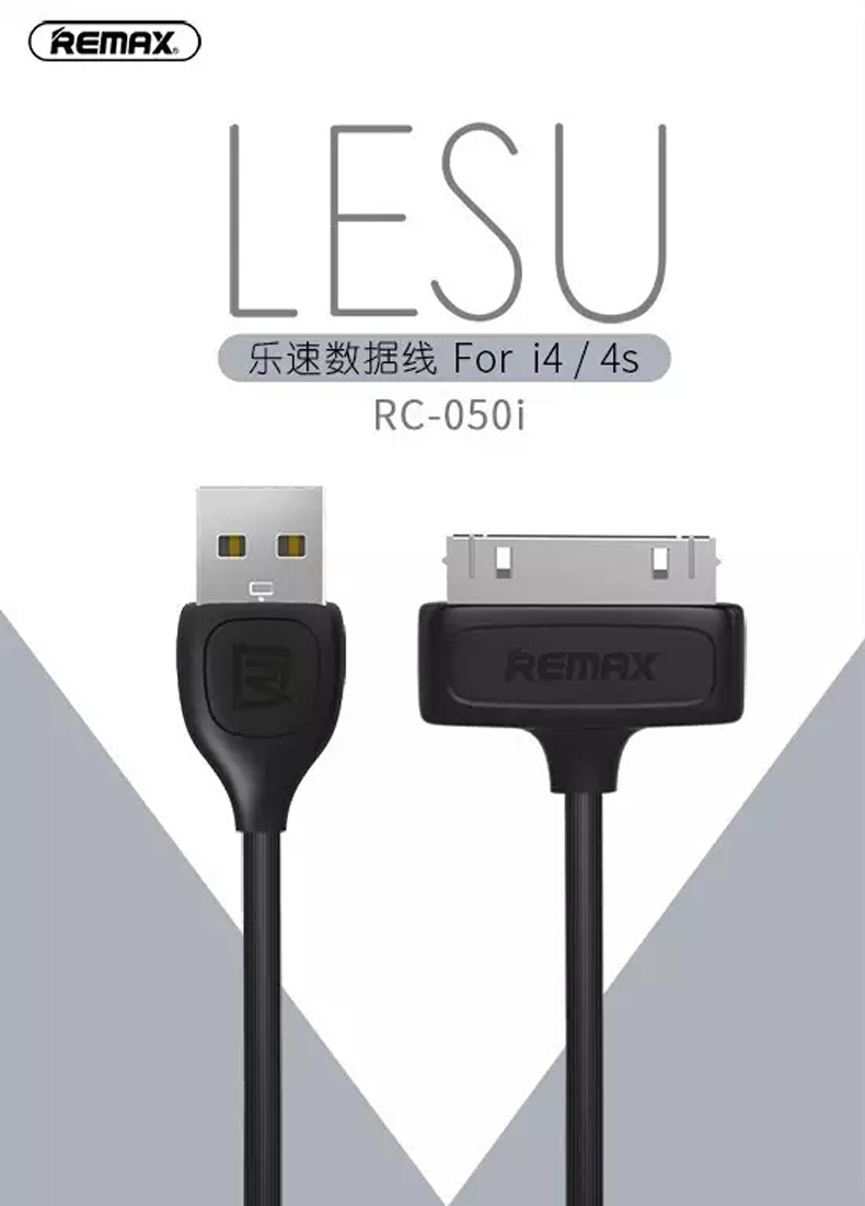 remax lesu 30pin apple data cable for iphone rc 050 remax lesu 30pin apple data cable for iphone rc 050