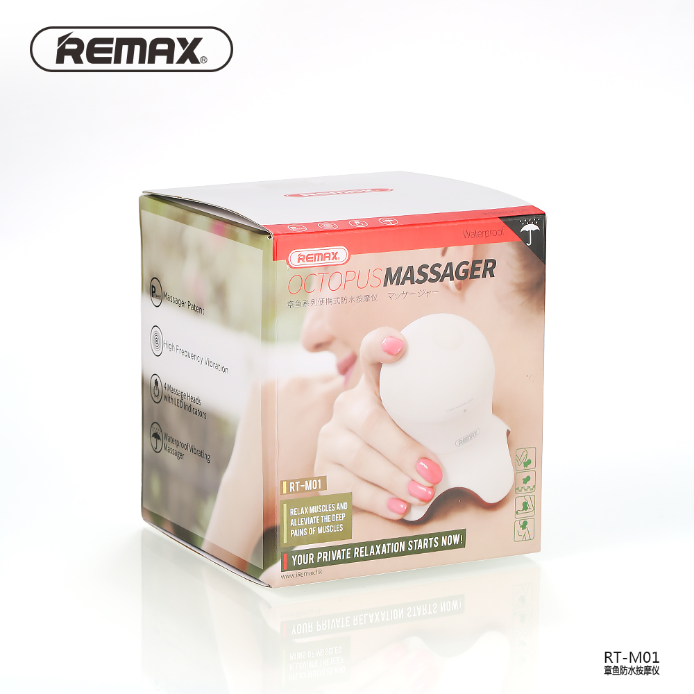 Remax Octopus Massager High Frequency Vibration / Alat 