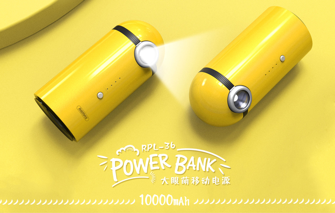 Remax-Power-Bank-Desain-Minion-10000mAh---RPL-36-