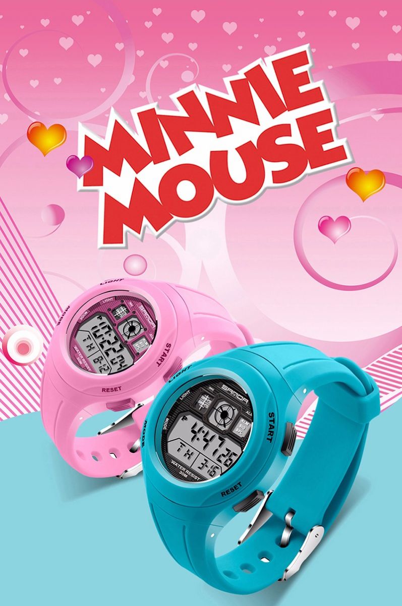 SANDA Jam Tangan Sporty Anak - SD-331 - Blue