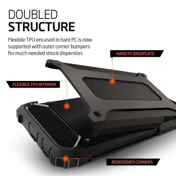 Sgp Full Protective Armor Bumper For Iphone 6/6S Plus - Gray -  Jakartanotebook.com