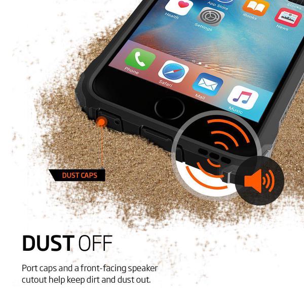 Sgp Full Protective Armor Bumper For Iphone 6/6S Plus - Gray -  Jakartanotebook.com