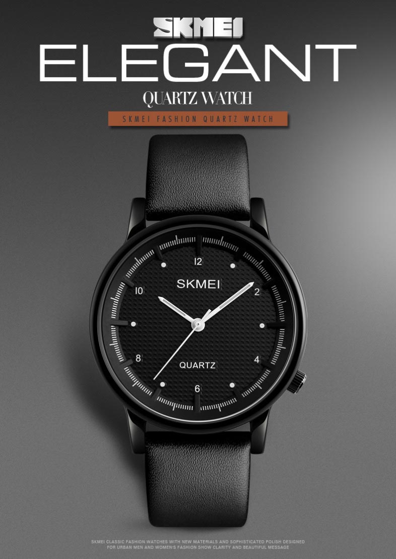 Jam tangan SKMEI 1210 hadir dengan interface penunjuk waktu analog yang unik dan stylish. Bagian tali terbuat dari bahan material kulit dengan warna yang ...