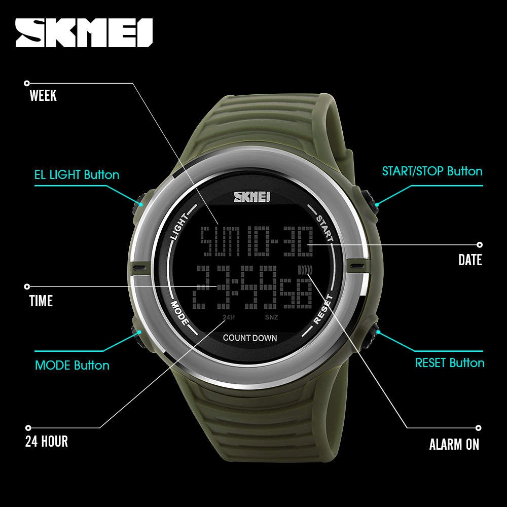 jam skmei cr2032