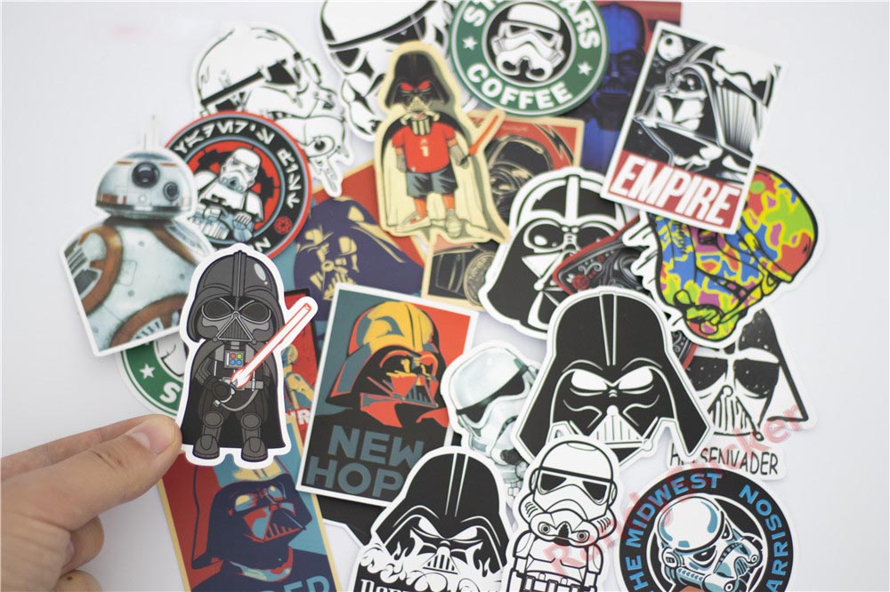 Stiker Tempel Star Wars 25 Pcs Jakartanotebook Com