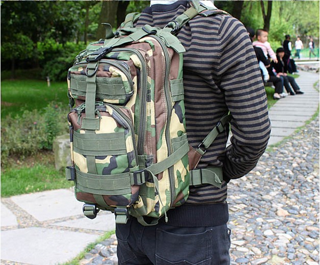 Tas Ransel  Army  24L Camouflage JakartaNotebook com