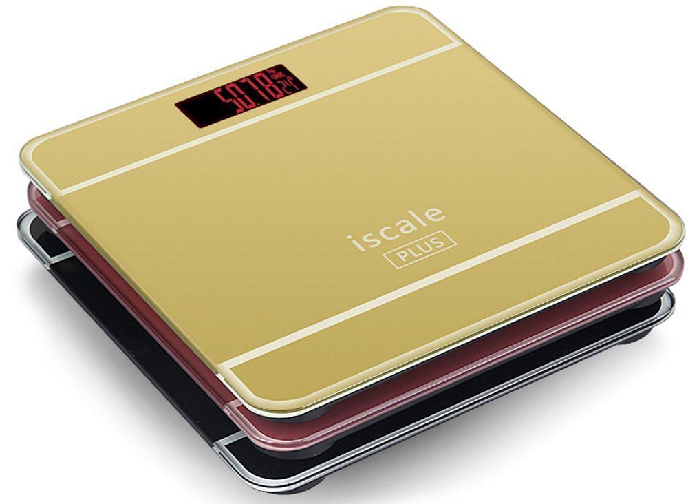 Timbangan Badan Digital dengan Indikator Suhu - Taffware