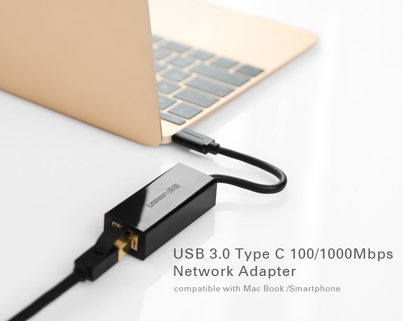 ugreen usb 3 1 type c to rj45 ethernet lan adapter black jakartanotebook ugreen usb 3 1 type c to rj45 ethernet lan adapter black jakartanotebook