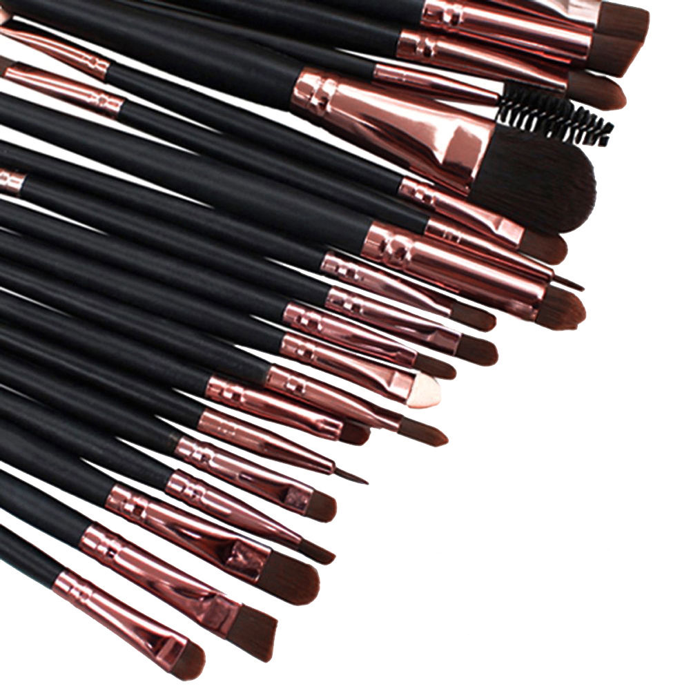kuas make up uk professional cosmetic brush 20 set black kuas make up uk professional cosmetic brush 20 set black