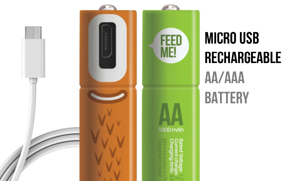 unplug baterai cas aaa micro usb 450mah 2pcs yellow unplug baterai cas aaa micro usb 450mah 2pcs yellow