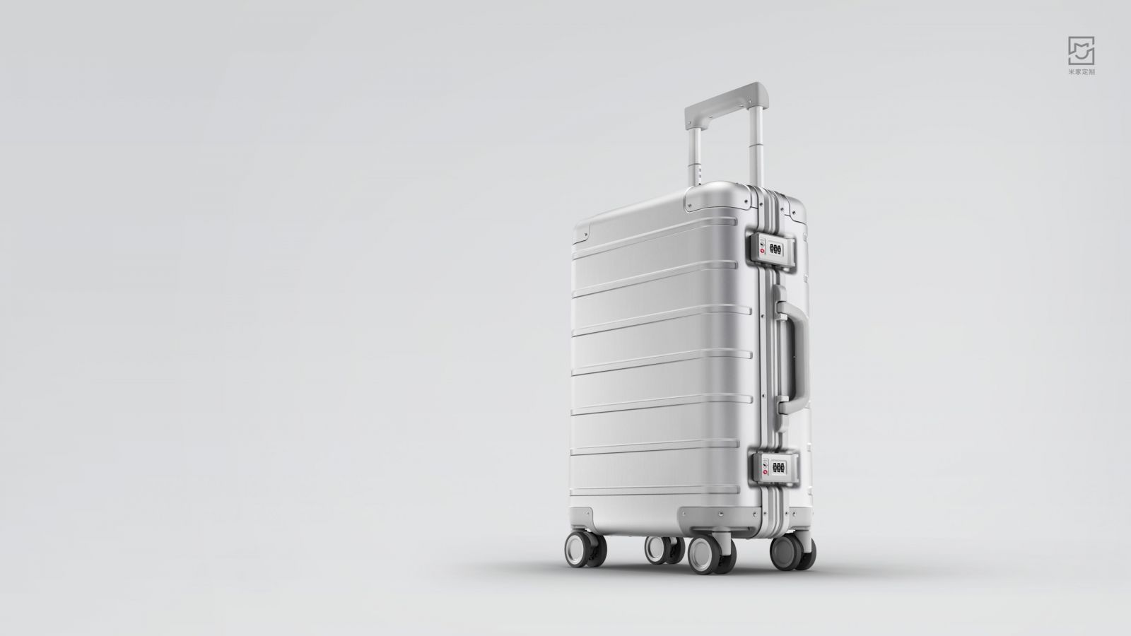 Xiaomi 90 Points Metal Suitcase Koper Travel 20 inches 