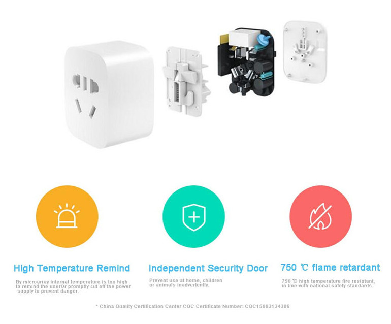 Xiaomi Wifi Smart Socket Smartphone Control Zncz04cm White Jakartanotebook Com