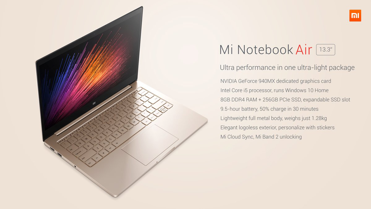 Xiaomi mi laptop notebook air ado singer