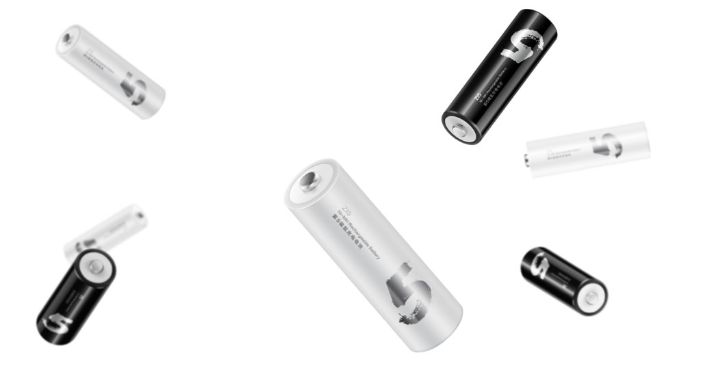 Xiaomi Zi5 Batu Baterai Cas AA 4 PCS - Black