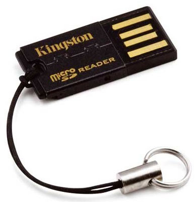 Kingston microSD/SDHC USB Card Reader