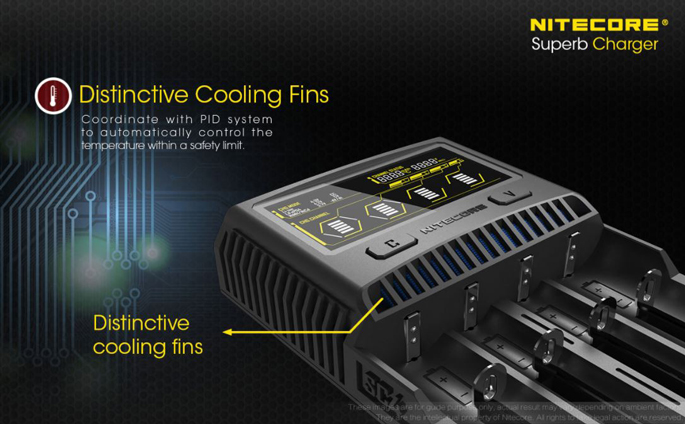 Nitecore Charger Baterai 4 Slot Li-ion NiMH - SC4