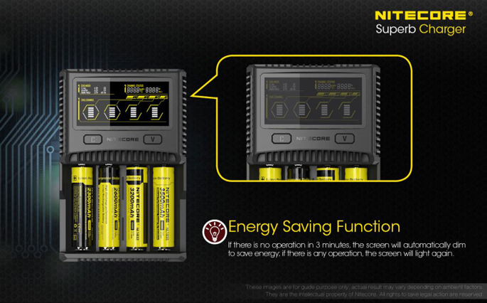 Nitecore Charger Baterai 4 Slot Li-ion NiMH - SC4