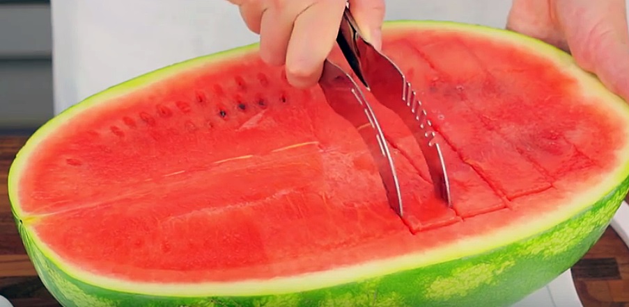 watermelon knife slicer pemotong semangka silver jakartanotebook watermelon knife slicer pemotong semangka silver jakartanotebook