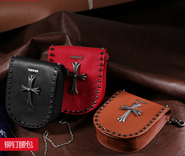 barang lazada jaminan asli Remax Single 216 Style Fashion Brown Bags Rivet barang lazada jaminan asli Remax Single 216 Style Fashion Brown Bags Rivet