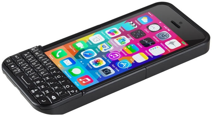 Typo 2 Keyboard Case QWERTY for iPhone 5/5s/SE - Black 