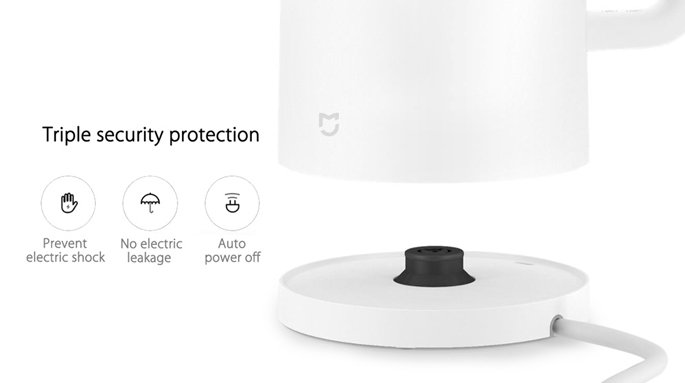 xiaomi electric kettle teko listrik 1 5l white xiaomi electric kettle teko listrik 1 5l white