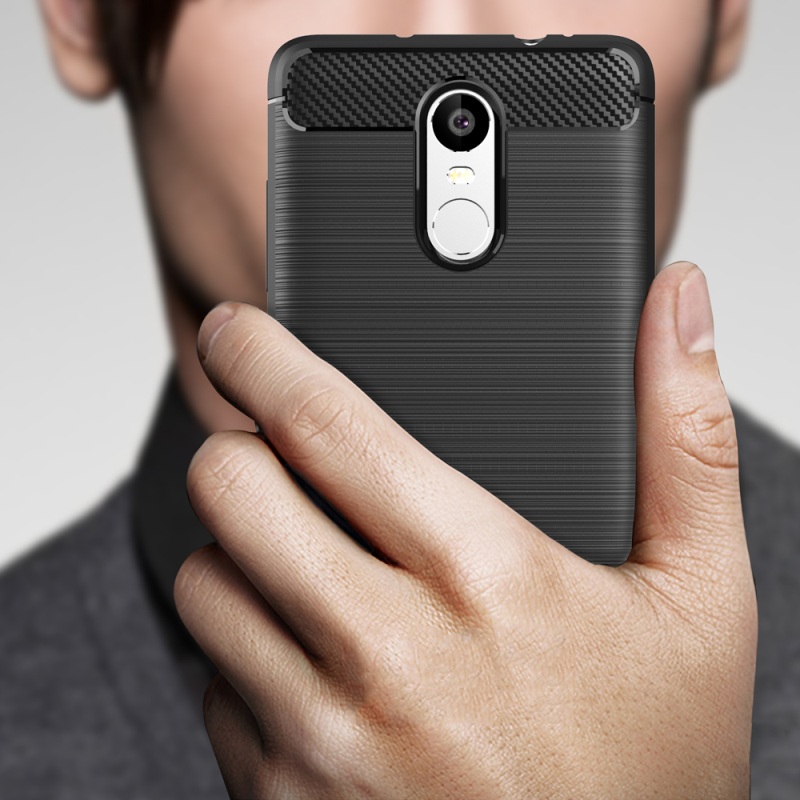 Case Ipaky Soft Carbon Shockproof For Xiaomi Redmi 4a Hitam Daftar Source · Carbon Fiber TPU
