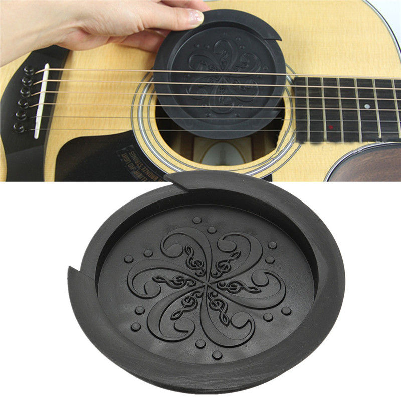 Sound Hole Penutup Lubang Gitar Akustik 40&41 Inch - Black 