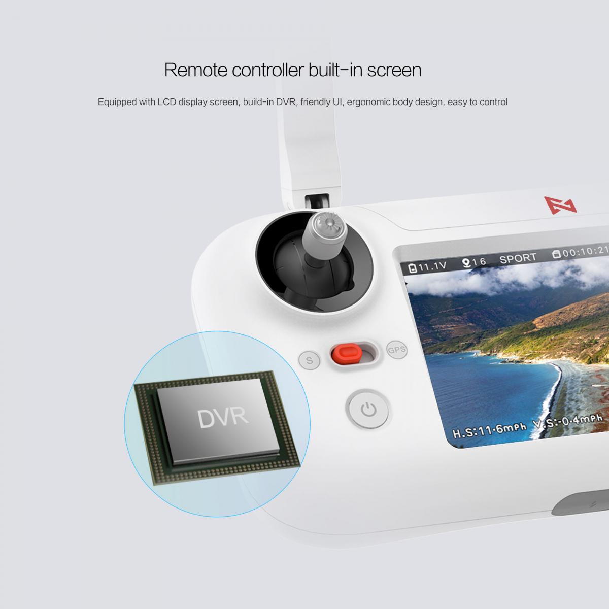 Xiaomi FIMI A3 RC Drone FPV 3-Axis Gimbal Camera (Two Battery Version) -  White - JakartaNotebook.com