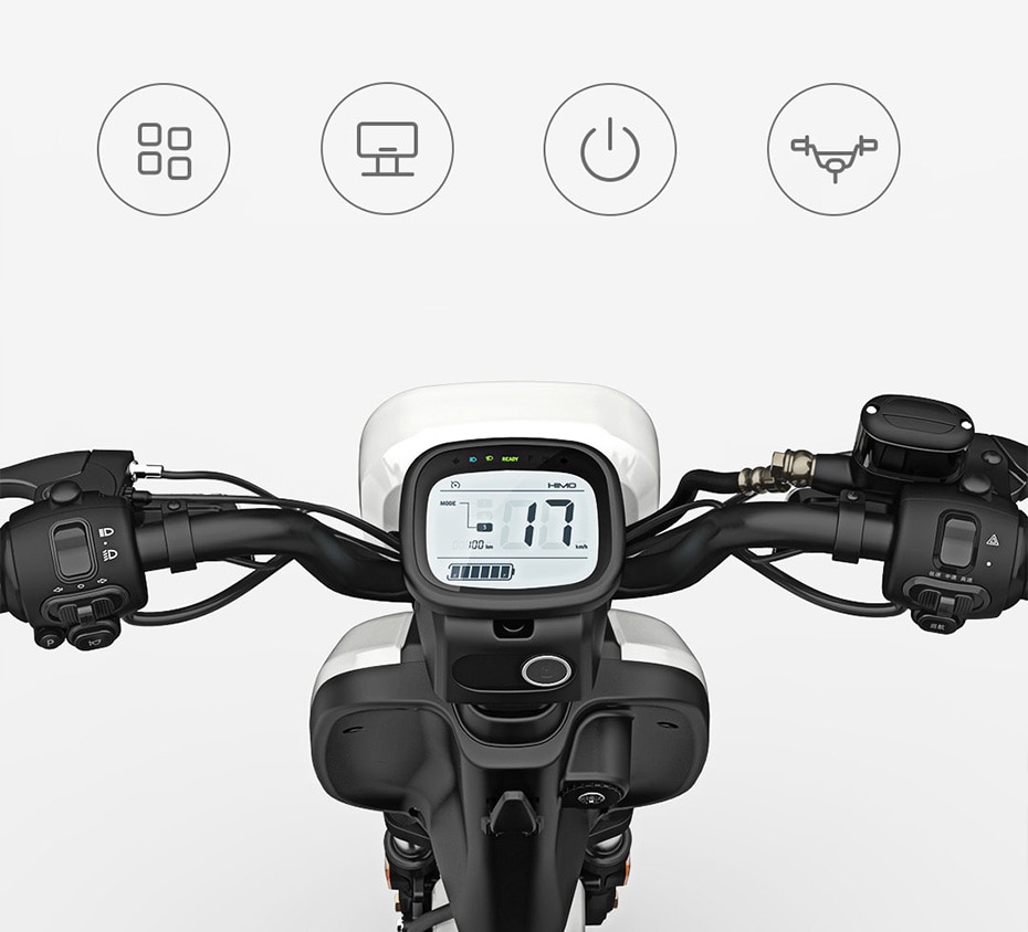 Xiaomi HIMO T1 City Version Motor Listrik Smart Moped 48V ...