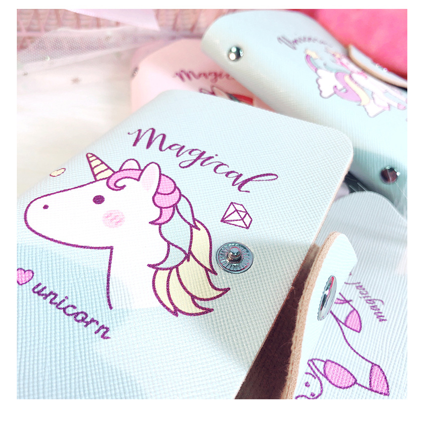 Dompet Kartu Gambar Unicorn - Multi-Color ...