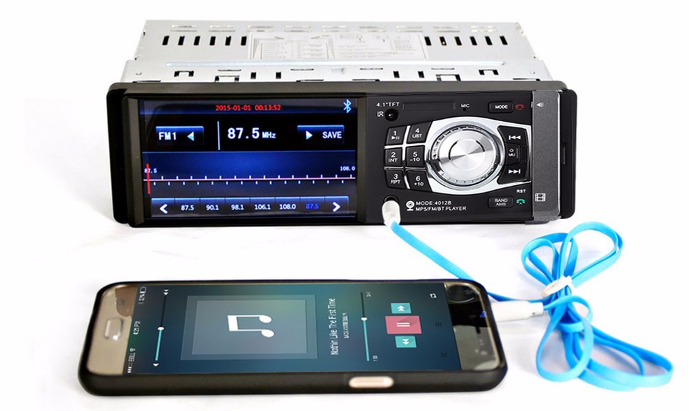 AMPrime Tape Audio  Mobil  Media Player Monitor LCD  4 1 Inch 