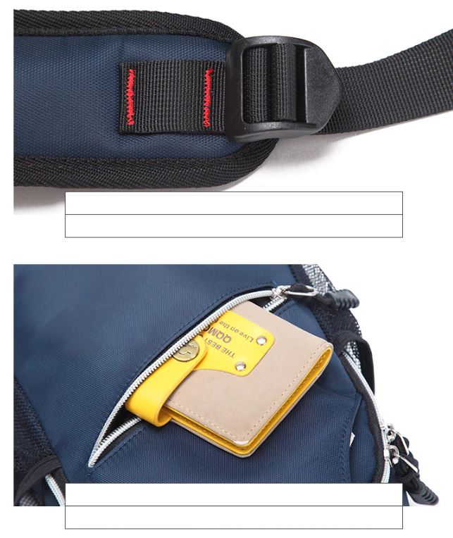 Tas Selempang Oxford Leisure Cloth Waterproof Blue Tas Selempang Oxford Leisure Cloth Waterproof Blue