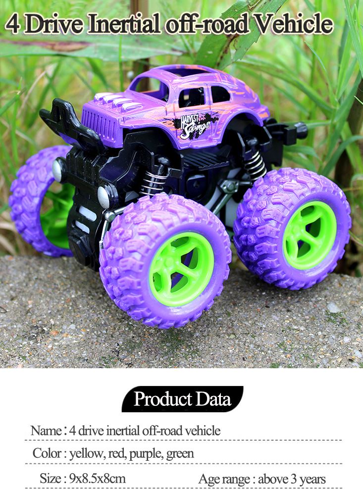 Monster Zap Mainan Mobil  Jip Off Road  4 Drive Inertial 