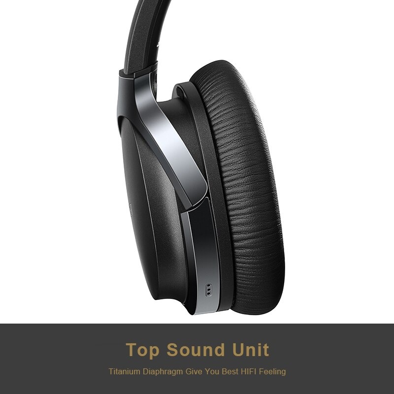 Edifier Bluetooth Headphone Headset Active Noise Cancelling - W860NB -  Black - JakartaNotebook.com