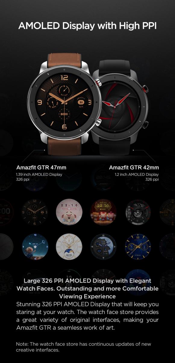 amazfit gtr ios