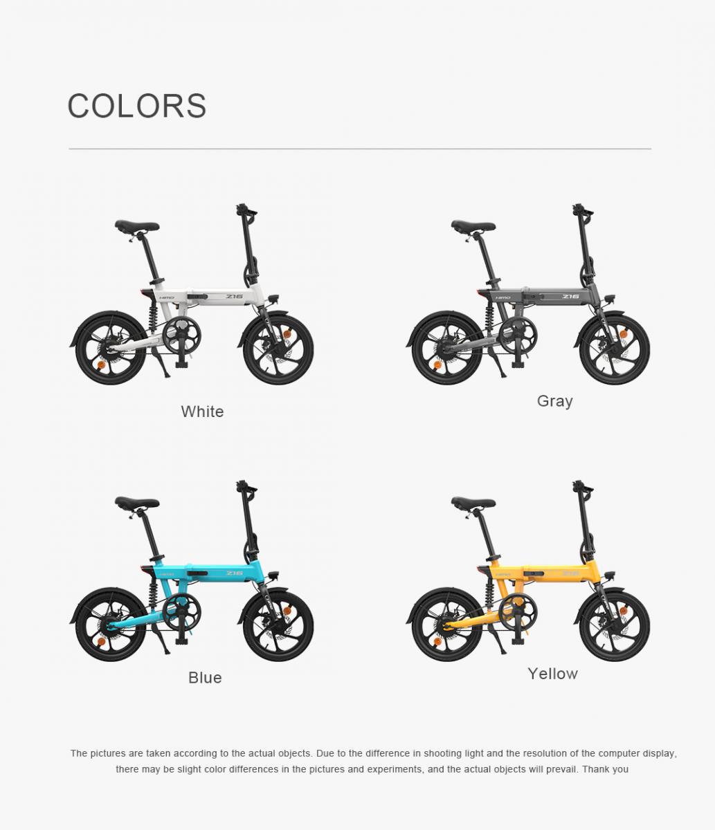 Xiaomi HIMO Z16 Sepeda Lipat Elektrik Smart Bicycle Xiaomi HIMO Z16 Sepeda Lipat Elektrik Smart Bicycle