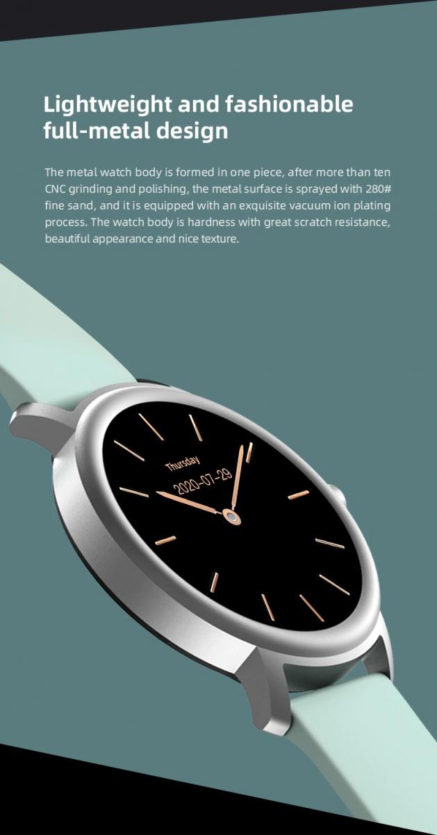 Xiaomi Mibro Air SmartWatch Sport Fitness Tracker Heart Rate Bluetooth 5.0  - XPAW001 - Black - JakartaNotebook.com